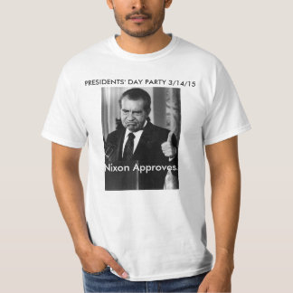Presidents' Day 2015 t-shirt