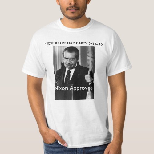 Presidents Day 2015 t_shirt