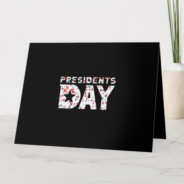 Presidents Day Essential Card (Front)