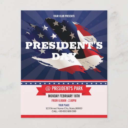 Presidents Day Flyer