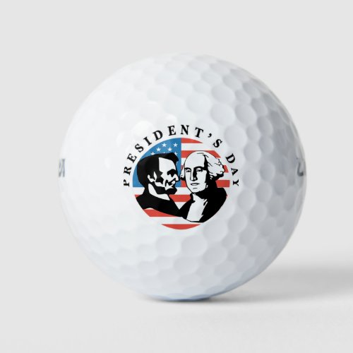 Presidents Day Golf Balls