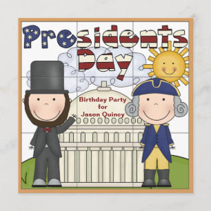 Presidents Day Invitation