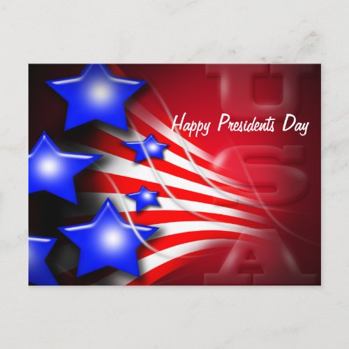 Presidents Day Postcard