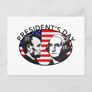 PRESIDENT'S DAY POSTCARD