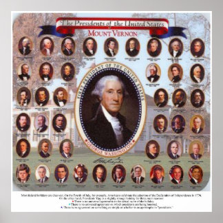 President's Day - Strangest Holiday Poster