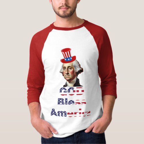 Presidents Day Washingtons Birthday Happy  T_Shirt