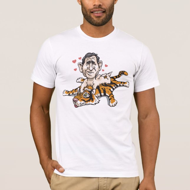 Presidents love tigers T-Shirt (Front)