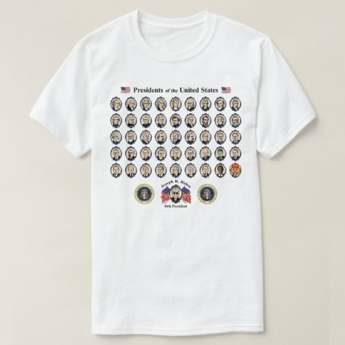 Presidents of the United States in Living Color T_Shirt