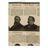 Presidents US, autographs, biographies (Front)