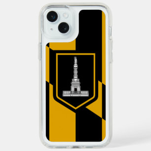 Presidio iPhone 15 Plus, flag of Baltimore, USA Plus Case