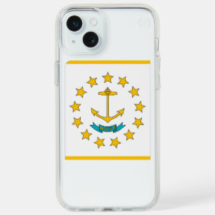 Presidio iPhone 15 Plus, flag of Rhode Island, USA iPhone 15 Plus Case