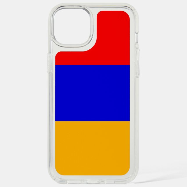 Presidio iPhone 15 Plus with Armenia flag Speck iPhone Case (Front)