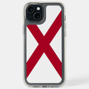 Presidio iPhone 15 Plus with flag of Alabama iPhone 15 Plus Case