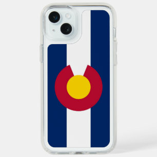 Presidio iPhone 15 Plus with flag of Colorado iPhone 15 Plus Case