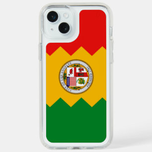 Presidio iPhone 15 Plus with flag of Los Angeles iPhone 15 Plus Case