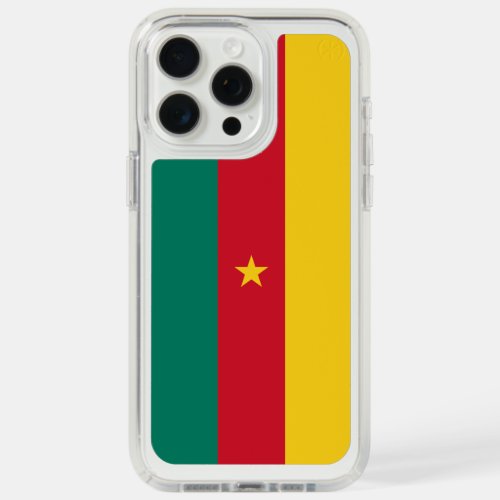 Presidio iPhone 15 Pro Max, flag of Cameroon Max Case