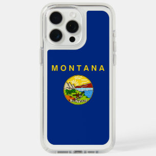 Presidio iPhone 15 Pro Max, flag of Montana iPhone 15 Pro Max Case