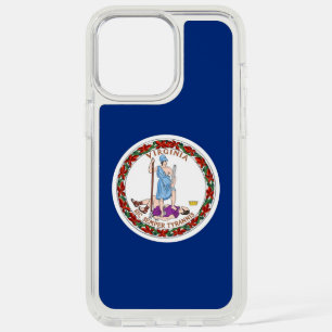 Presidio iPhone 15 Pro Max, flag of Virginia State iPhone 15 Pro Max Case