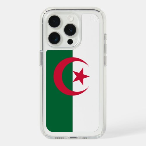 Presidio iPhone 15 Pro with flag of Algeria Case