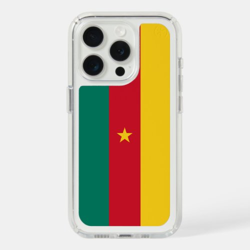 Presidio iPhone 15 Pro with flag of Cameroon Case