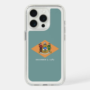 Presidio iPhone 15 Pro with flag of Delaware, USA Case