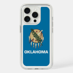 Presidio iPhone 15 Pro with flag of Oklahoma, US iPhone 15 Pro Case