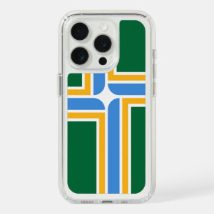 Presidio iPhone 15 Pro with flag of Portland, US iPhone 15 Pro Case