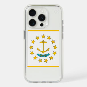 Presidio iPhone 15 Pro with flag of Rhode Island Case