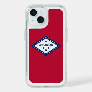 Presidio iPhone 15 with flag of Arkansas, USA iPhone 15 Case