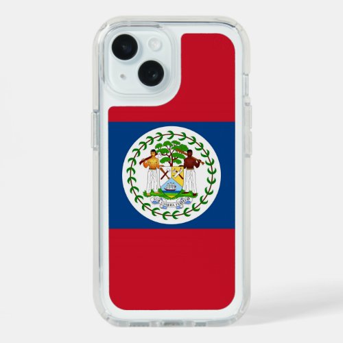 Presidio iPhone 15 with flag of Belize Case