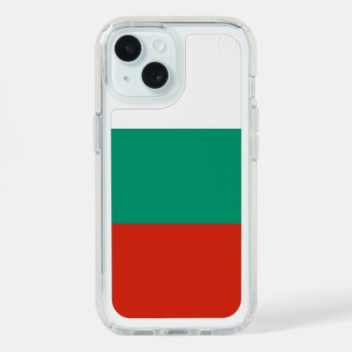Presidio iPhone 15 with flag of Bulgaria Case