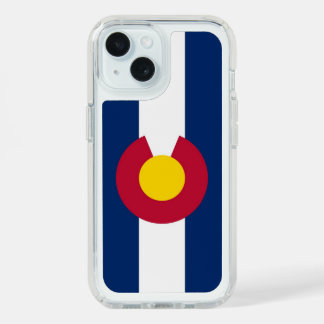 Presidio iPhone 15 with flag of Colorado, USA Case