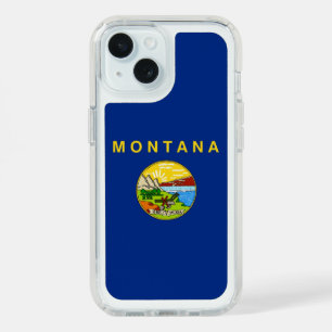 Presidio iPhone 15 with flag of Montana, US Case