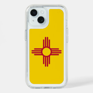 Presidio iPhone 15 with flag of New Mexico, USA Case