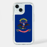 Presidio iPhone 15 with flag of North Dakota, USA iPhone 15 Case