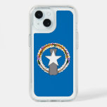 Presidio iPhone 15 with flag of Northern Mariana iPhone 15 Case