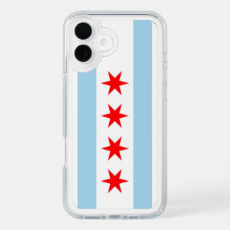 Presidio iPhone 16 Plus, flag of Chicago, USA Plus Case