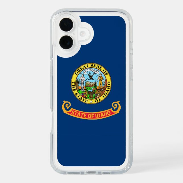 Presidio iPhone 16 Plus, flag of Idaho, USA Speck iPhone Case (Front)
