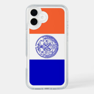 Presidio iPhone 16 Plus, flag of New York, US Plus Case