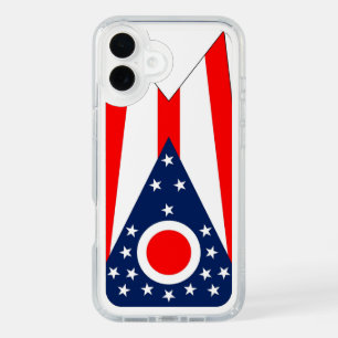 Presidio iPhone 16 Plus, flag of Ohio, USA iPhone 16 Plus Case