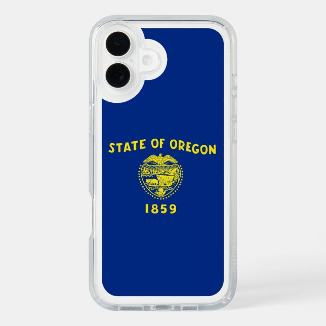 Presidio iPhone 16 Plus, flag of Oregon, US Speck iPhone Case (Front)