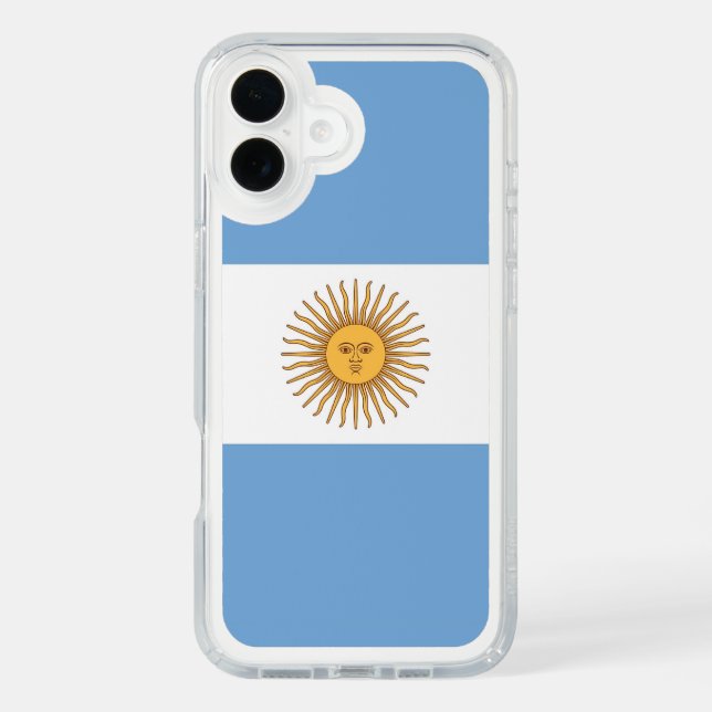 Presidio iPhone 16 Plus with Argentina flag Speck iPhone Case (Front)