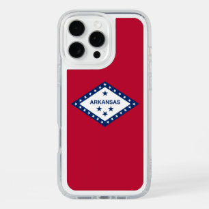 Presidio iPhone 16 Pro Max, flag of Arkansas, USA Max Case