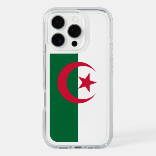 Presidio iPhone 16 Pro with flag of Algeria Case