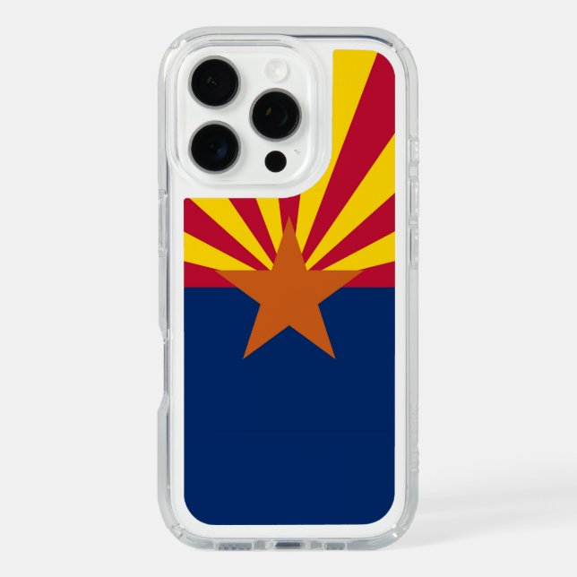 Presidio iPhone 16 Pro with flag of Arizona, USA Speck iPhone Case (Front)