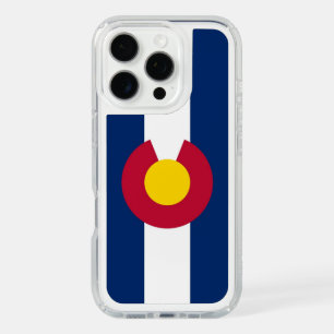 Presidio iPhone 16 Pro with flag of Colorado, USA Case