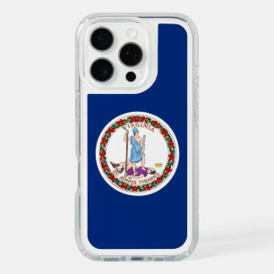 Presidio iPhone 16 Pro with flag of Virginia, USA Case
