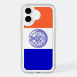 Presidio iPhone 16 with flag of New York City, USA iPhone 16 Case