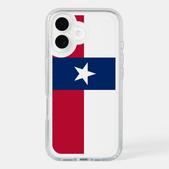 Presidio iPhone 16 with flag of Texas Speck iPhone Case (Front)