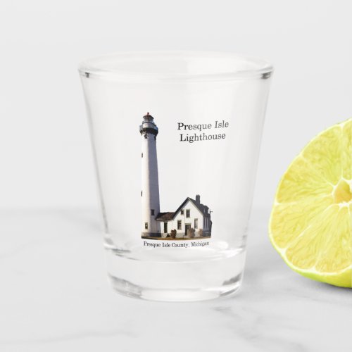 Presque Isle Lighthouse shot glass